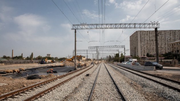 Abşeron dairəvi dəmir yolu üzrə qatarların yeni hərəkət cədvəli açıqlanıb- FOTO