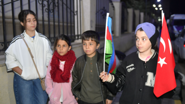 Kəlbəcər şəhərinə növbəti köç karvanı yola salındı - FOTO