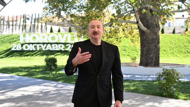 İlham Əliyev: “Bu torpaqların sahibləri bizik, düşməni öz torpaqlarımızdan qovmuşuq”