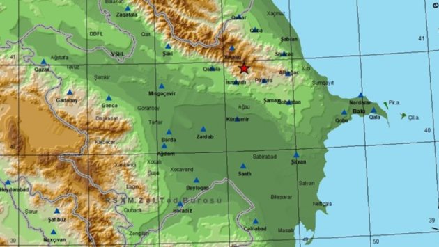 İsmayıllı rayonunda daha bir zəlzələ oldu