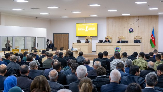 Vardanyanın məhkəməsində zərərçəkmiş şəxslərin ifadələri dinlənildi - FOTO