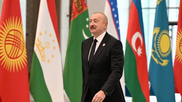 İlham Əliyev Özbəkistan səfərindən paylaşım etdi - VİDEO