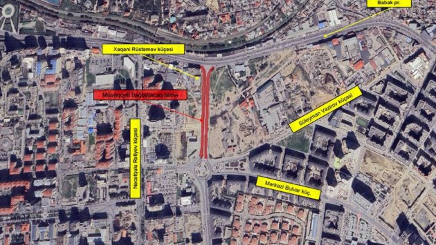 Bakının bir küçəsi bu gündən TAM BAĞLANIR