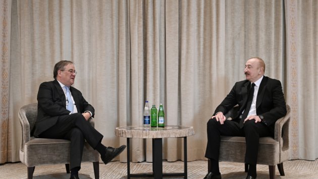 İlham Əliyev Armin Laşetlə GÖRÜŞDÜ – FOTO