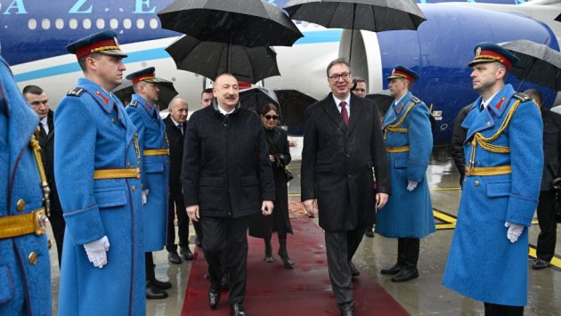 Prezidentin sosial media hesablarında Serbiya səfəri ilə bağlı VİDEOÇARX paylaşıldı