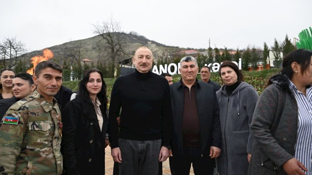 Prezidentin sosial media hesablarında Xanobaya səfəri ilə bağlı VİDEOÇARX paylaşılıb