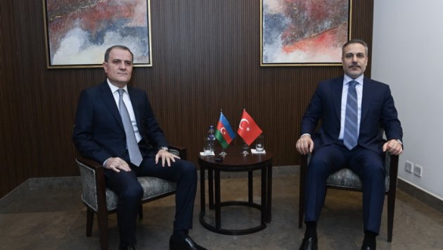 Ceyhun Bayramov Hakan Fidanla GÖRÜŞDÜ &ndash; Yaxın Şərqdəki gərginlik GÜNDƏMDƏ