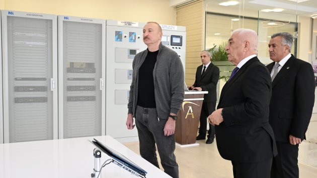 Prezident &ldquo;Abşeron&rdquo; Batareya Enerji Saxlanc Mərkəzinin açılışında &ndash; FOTO