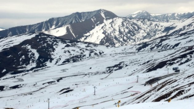 Şahdağa qar yağır - FAKTİKİ HAVA