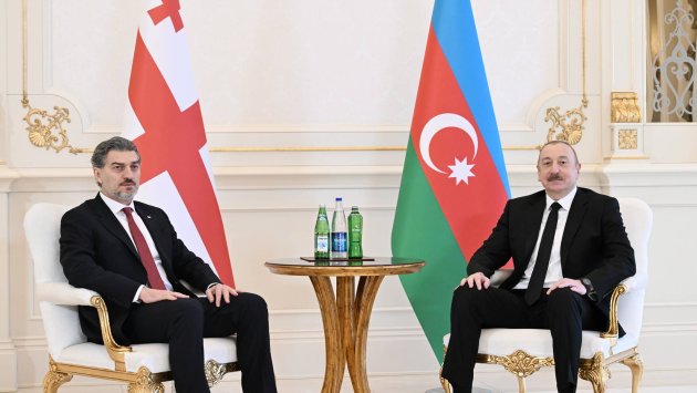 İlham Əliyevin Mixeil Kavelaşvili ilə təkbətək GÖRÜŞÜ