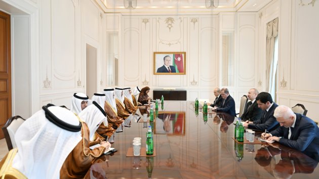Prezident Birləşmiş Ərəb Əmirliklərinin nümayəndə heyətini qəbul etdi &ndash; FOTO