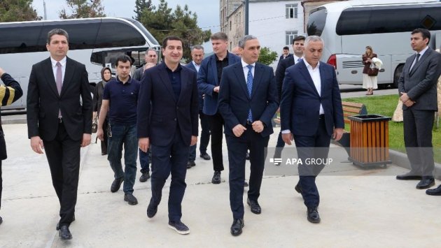 Diplomatik korpusun nümayəndələri Qarabağ Universitetində - FOTO