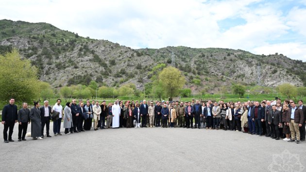 Xarici diplomatlar Laçında - FOTO/VİDEO