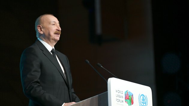 İlham Əliyev: "WUF13-də rekord sayda iştirakçıları qəbul edirik"