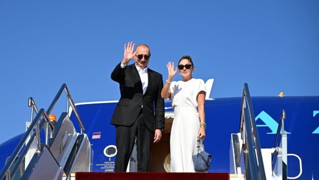İlham Əliyevin Qırğızıstana dövlət səfəri BAŞA ÇATDI - FOTO