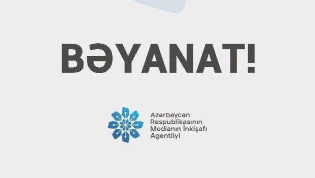 &ldquo;Ajmedia.news&rdquo;lə bağlı XƏBƏRDARLIQ: Saytın fəaliyyəti qanunsuz hesab edilib