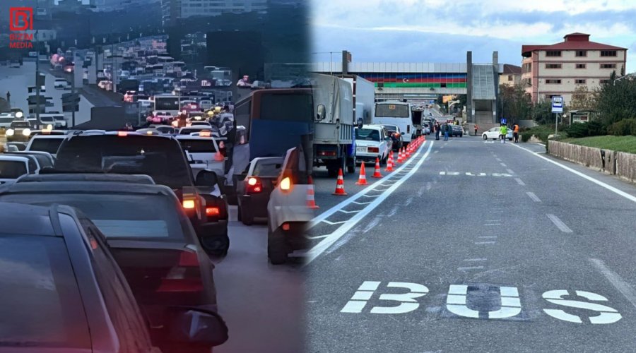 AYNA-nın yeni avtobus zolağı Bakı-Sumqayıt yolunun tıxaclarını ARTIRDI – VİDEOREPORTAJ