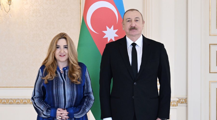 Yunanıstanın yeni səfiri İlham Əliyevin qəbulunda &ndash; FOTO/VİDEO