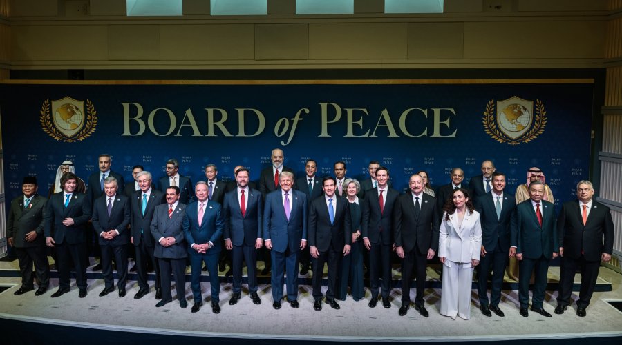 Vaşinqtonda "Sülh Şurası"nın ilk iclasından YENİ VİDEO