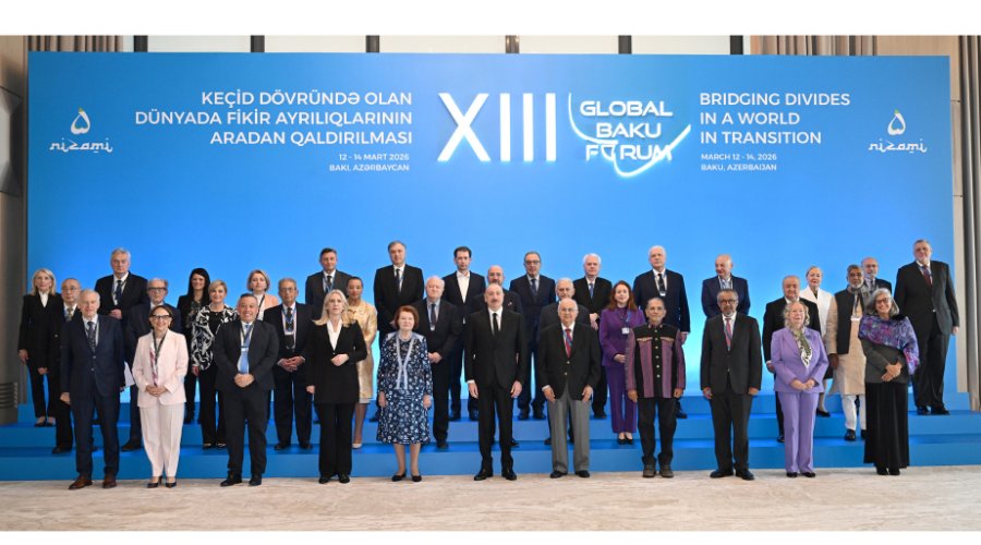 İlham Əliyev XIII Qlobal Bakı Forumunun AÇILIŞ MƏRASİMİNDƏ - FOTO/VİDEO