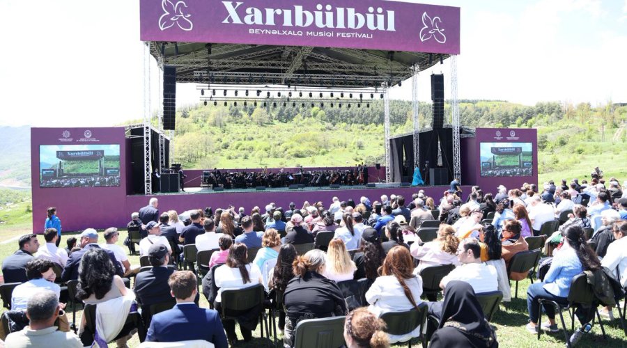 Şuşada &ldquo;Xarıbülbül&rdquo; Beynəlxalq Musiqi Festivalı başladı&ndash; FOTO - VİDEO